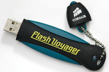 corsair flash voyager with 64 GB